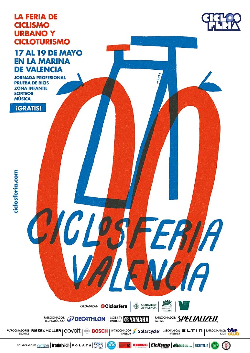 Cartell de l'edició de 2024 de Ciclosferia