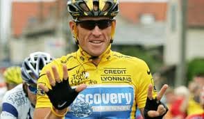 Armstrong, guanyador de sèt tours de França