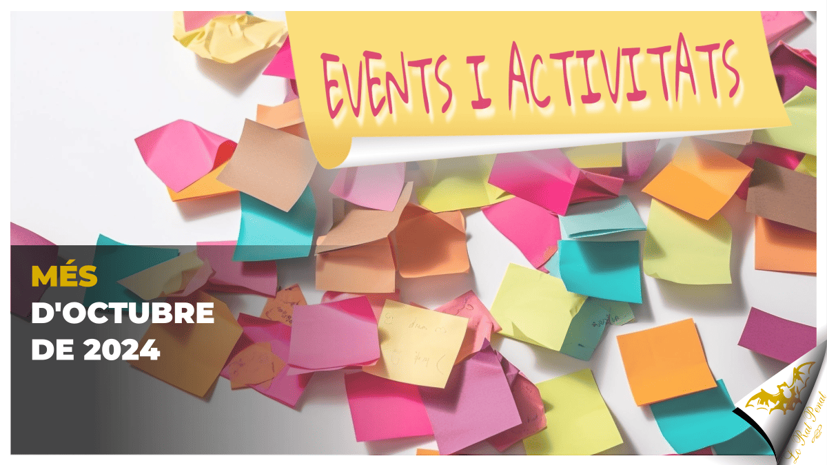 Events i activitats d'octubre de 2024