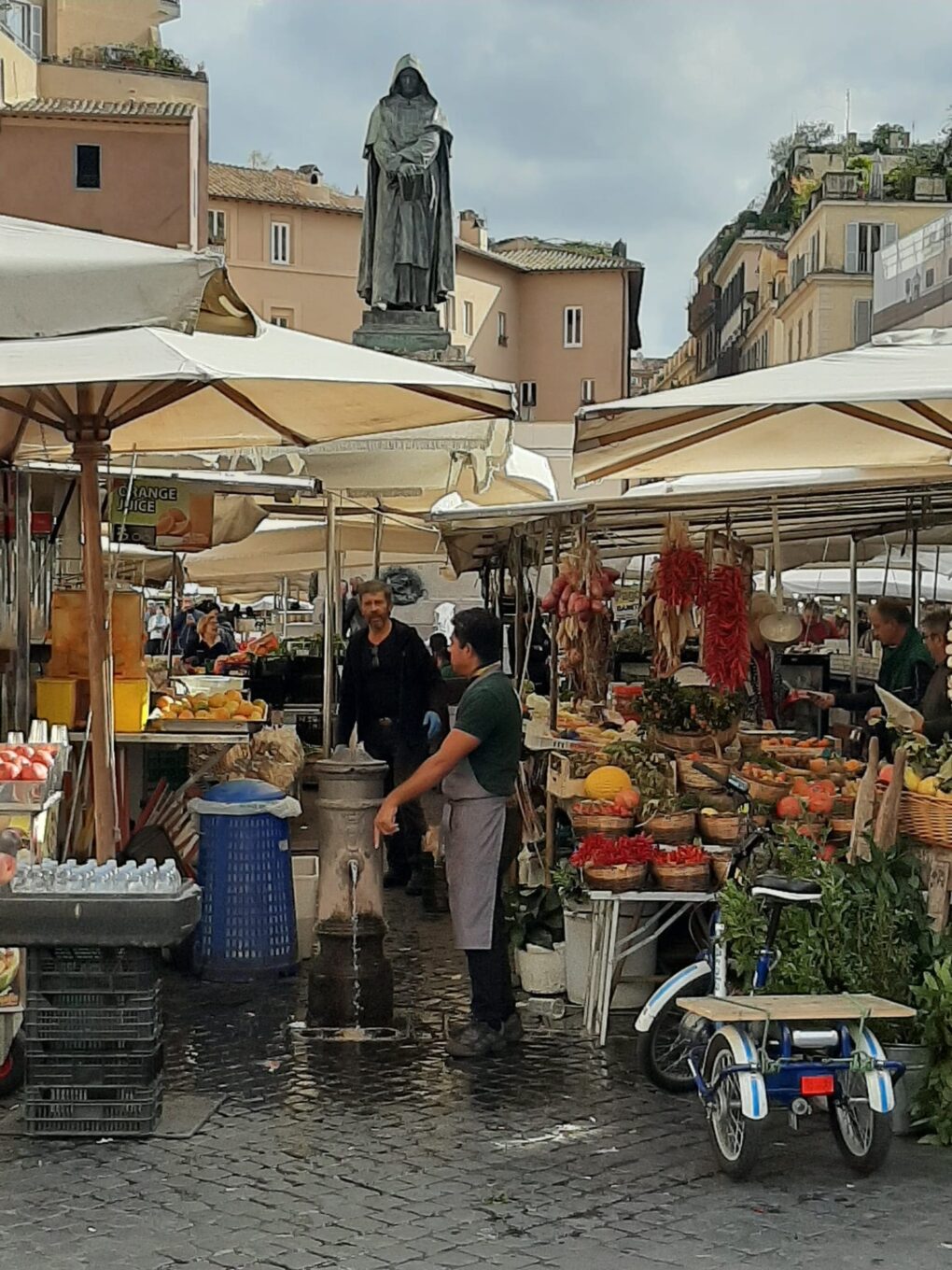 Mercat de Campo di Fiori.