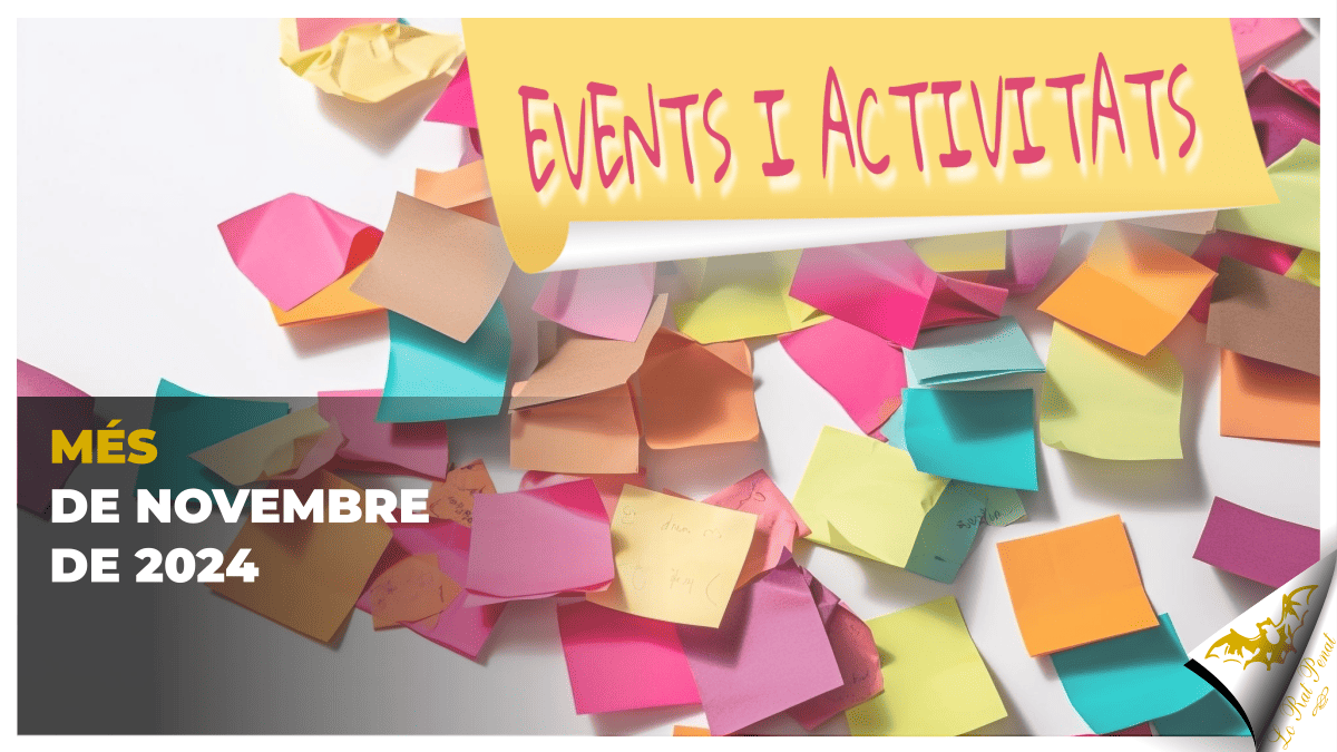 Events i activitats (novembre 2024)