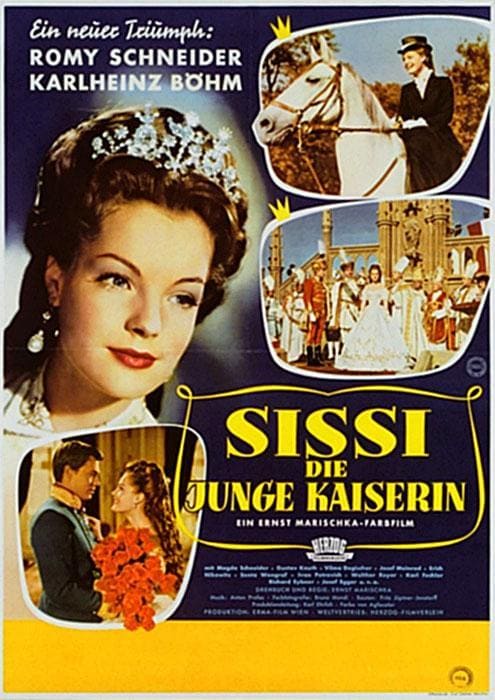 Cartell de Sissí emperatriu (1956)