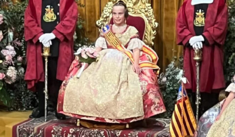 Exaltació de la Fallera Major Infantil de Valéncia 2025