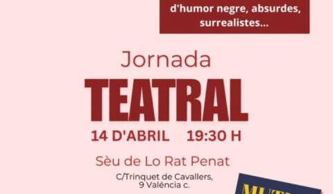 Tertúlia de Teatre organisada per l’Associació d’Escritors en Llengua Valenciana (AELLVA)