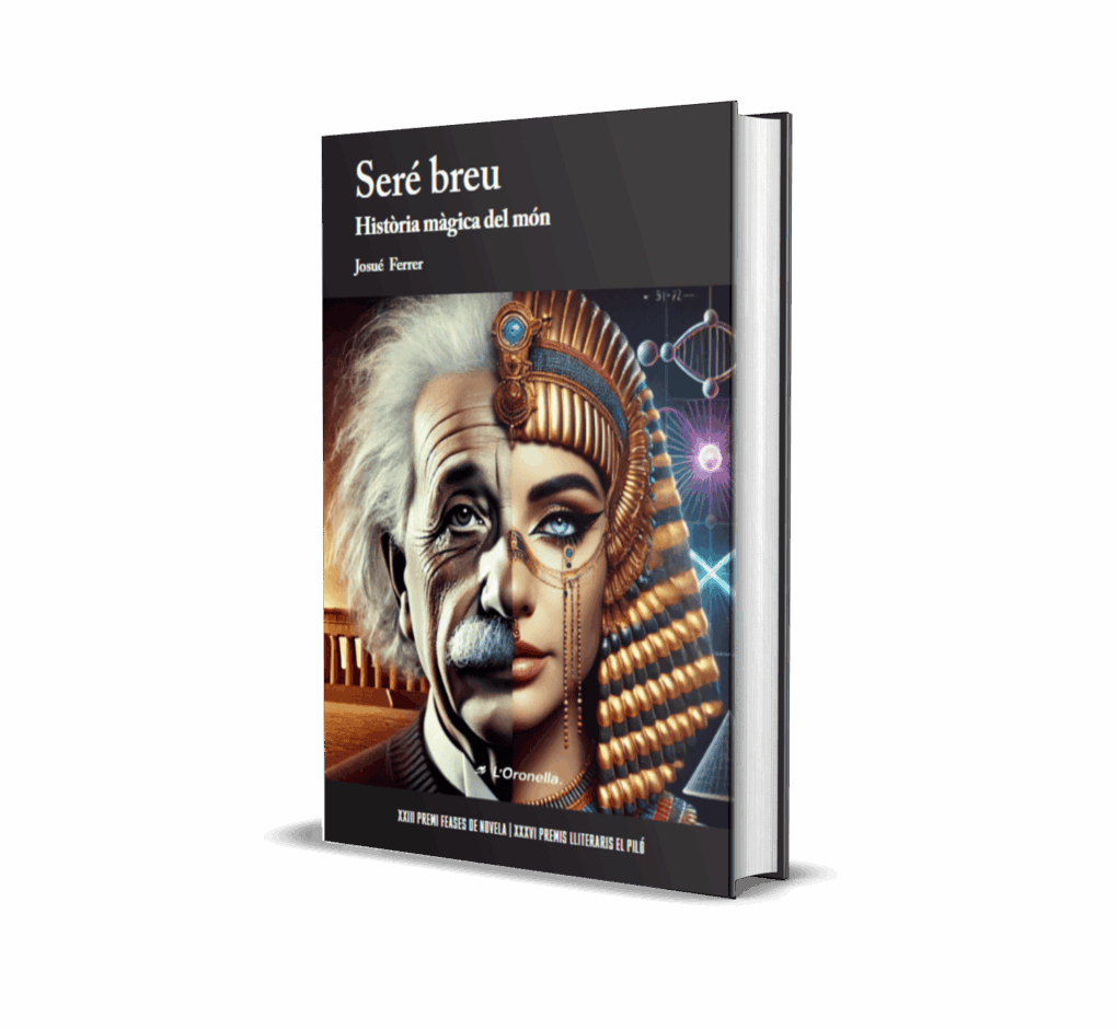 Coberta de "SERÉ BREU. História màgica del món", de Josué Ferrer