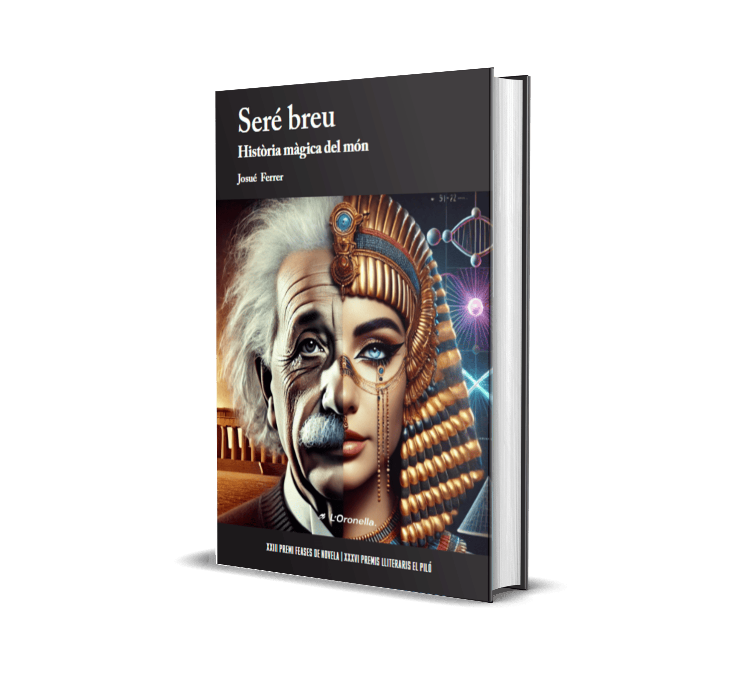 Coberta de "SERÉ BREU. História màgica del món", de Josué Ferrer
