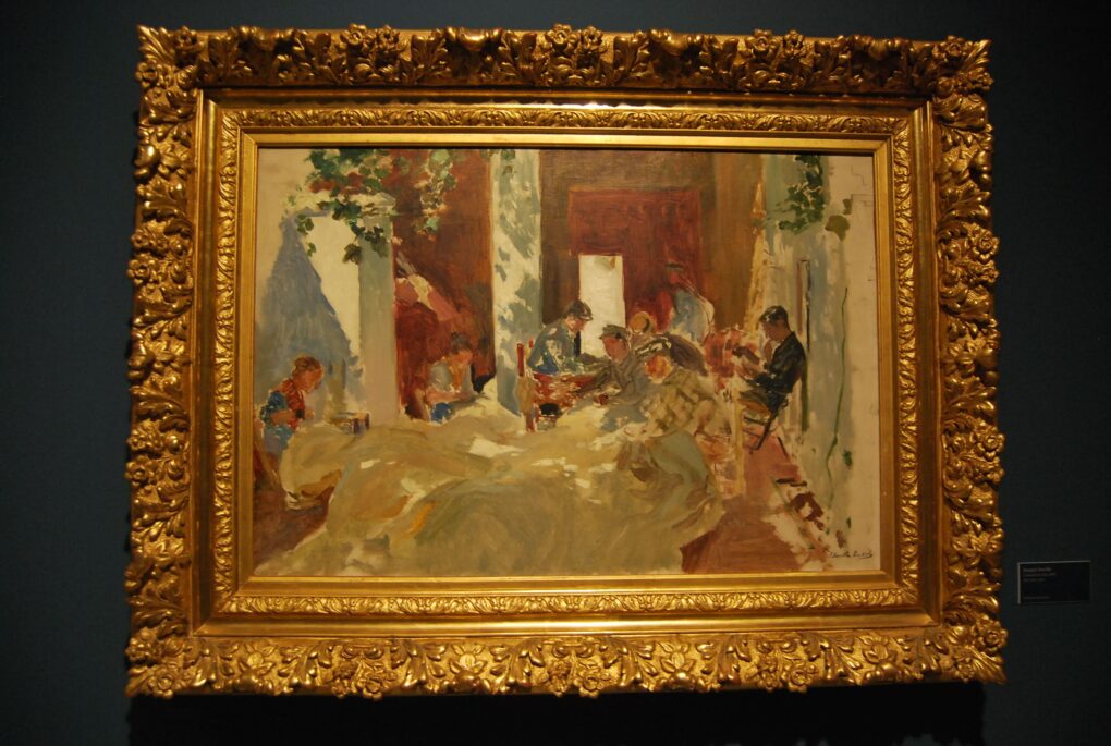 Quadro "Arreglant Veles"