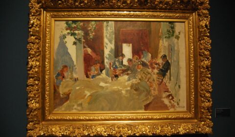 Quadro “Arreglant Veles”