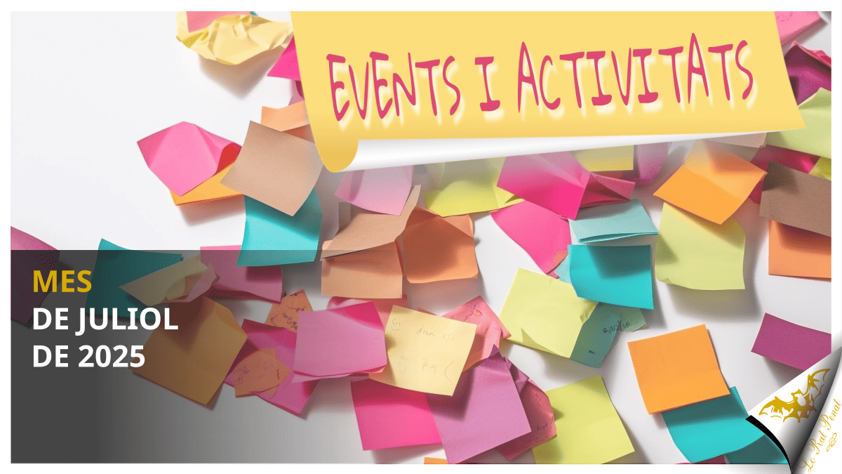 Events i activitats (juliol 2025)