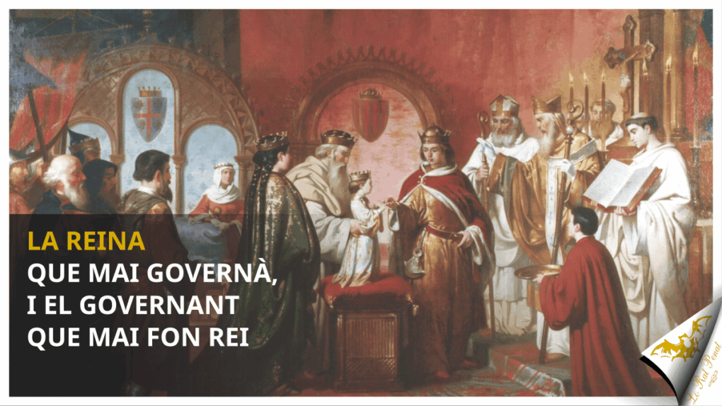 La reina que mai governà i el governant que mai fon rei