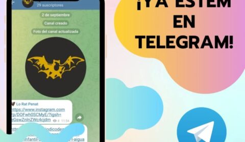 Unix-te a Lo Rat Penat en Telegram