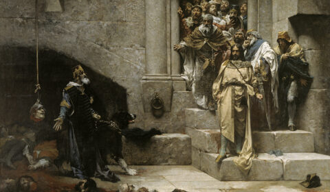 Quadro de José Casado del Alisal, 1880