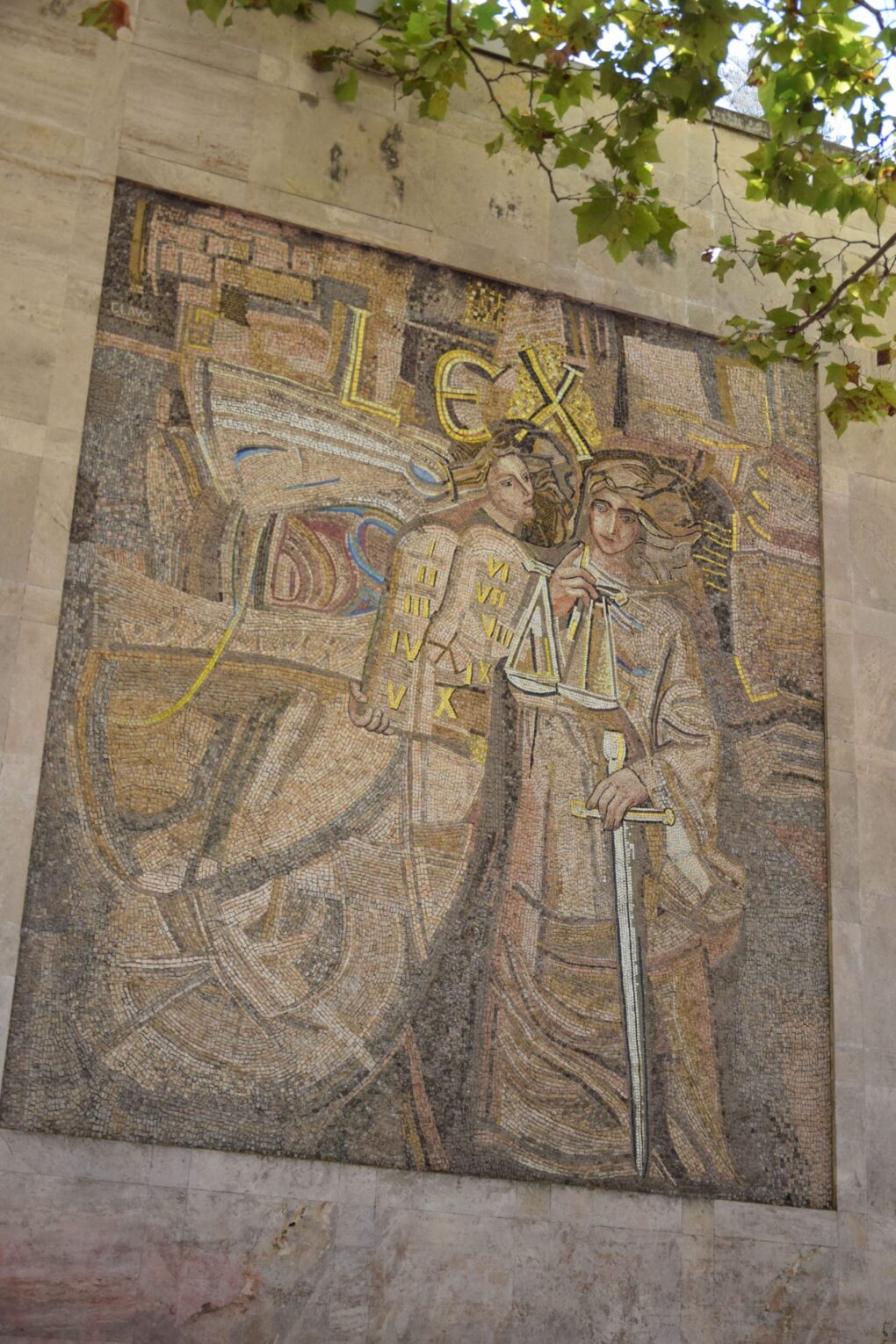 Mural Facultat de Dret