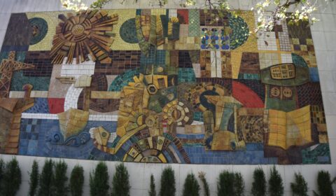 Mural de Michavila Roig i obrers