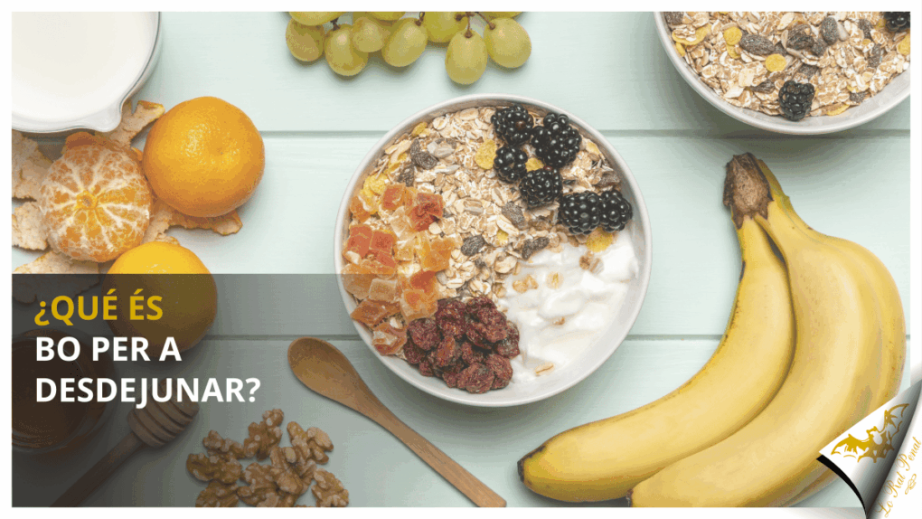 ¿Qué és bo per a desdejunar?
