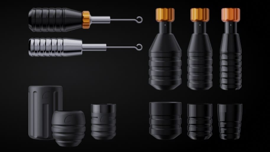 Grip tipo rosca Cheyenne i en tubo estàndart