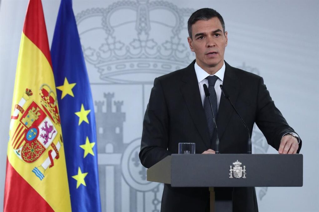 Pedro Sánchez, president del Govern, durant la crisis de la dana de 2024