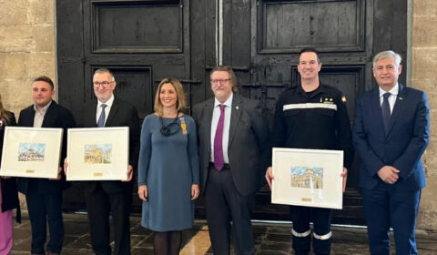 Guardonats per l’agrupació fallera Sèu-Xerea-Mercat