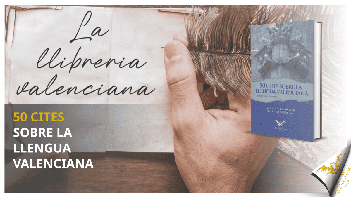La llibreria valenciana: “50 cites sobre la llengua valenciana”, de Javier Navarro Andreu i Òscar Rueda Pitarque