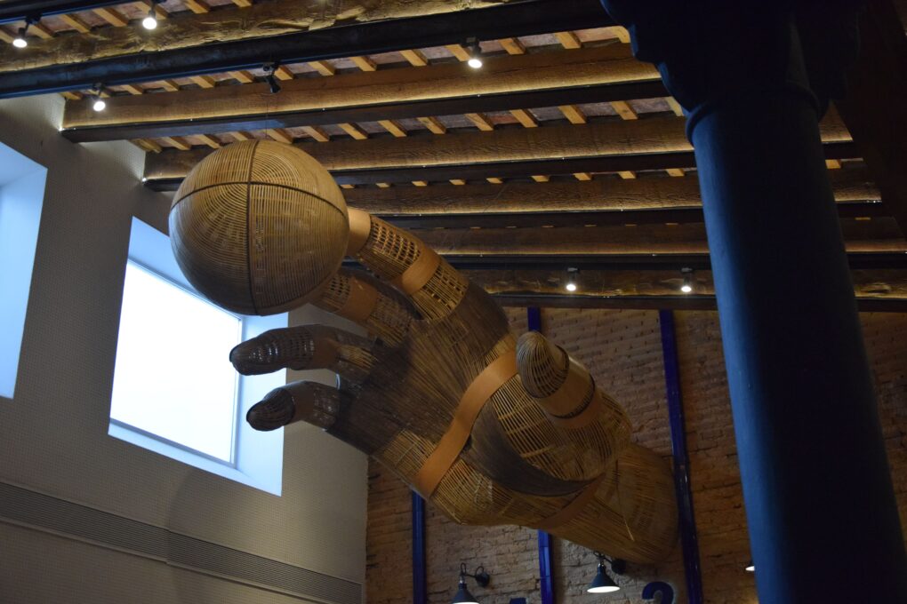 Interior del Trinquet de Pelayo