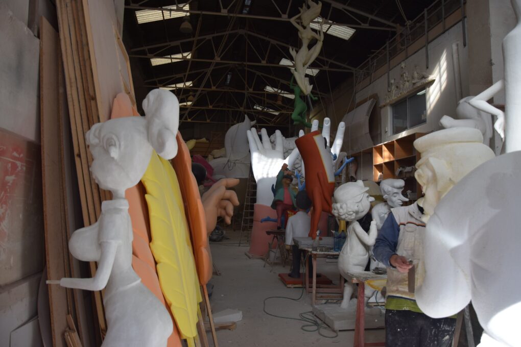 Interior d’un taller