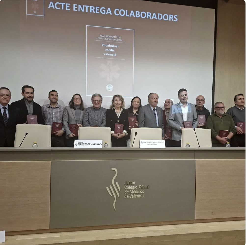 Acte de presentació del vocabulari mèdic