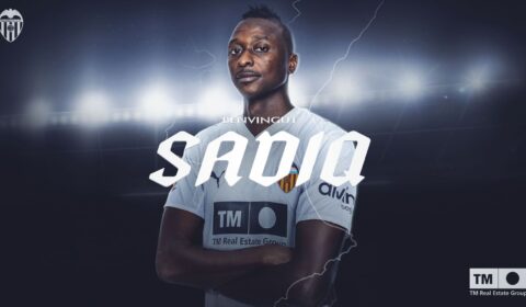 Foto d’Umar Sadiq, tornant de nou al club de Mestalla
