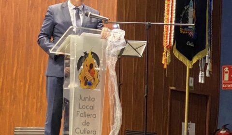 Exaltació de la fallera major de la Falla Faro Mar de Cullera