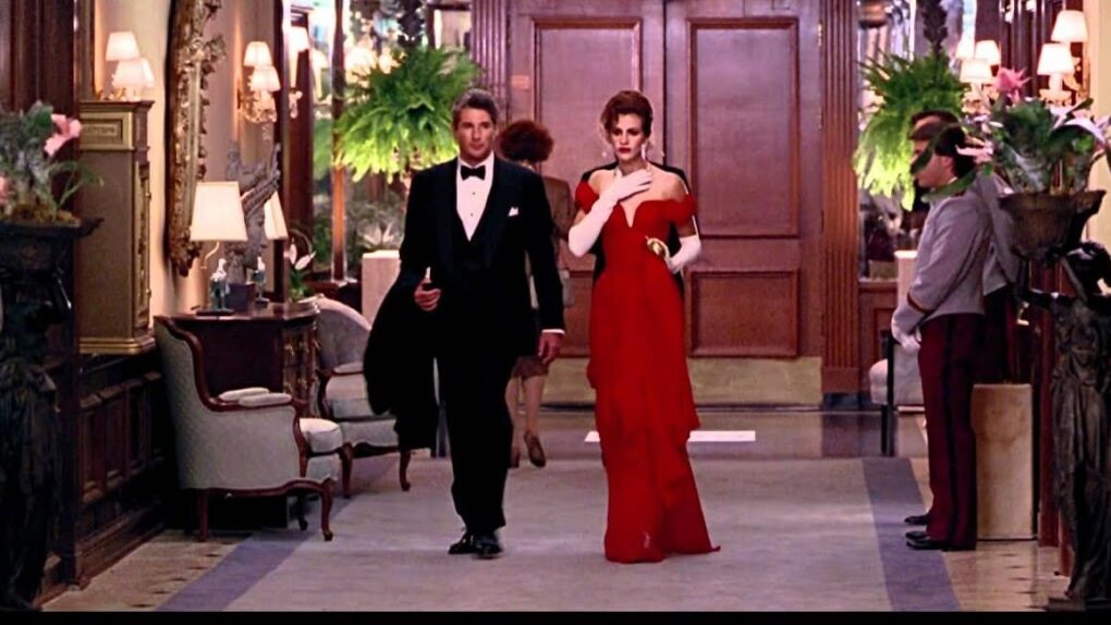 Fotograma de Pretty Woman. Edward i Vivian camí de l’òpera