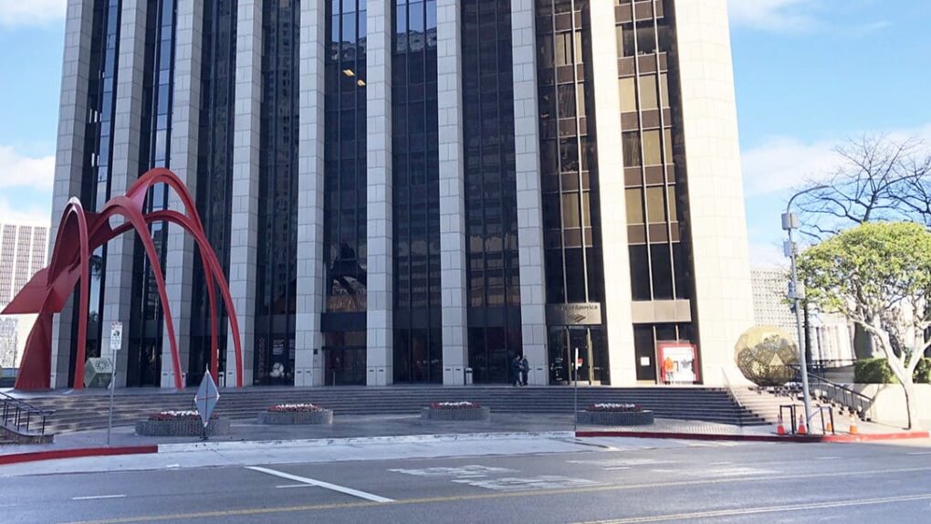 The Bank of America de Los Ángeles