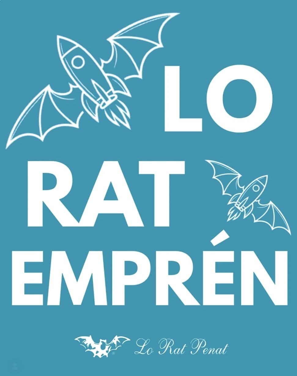 Cartell anunciador del programa “Lo Rat Emprén”