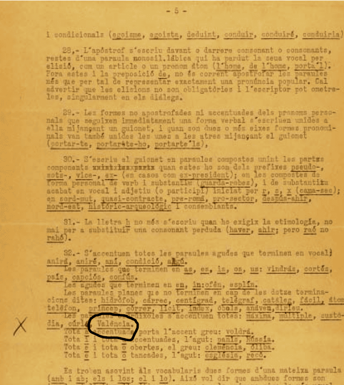 Extracte de les Bases de 1932