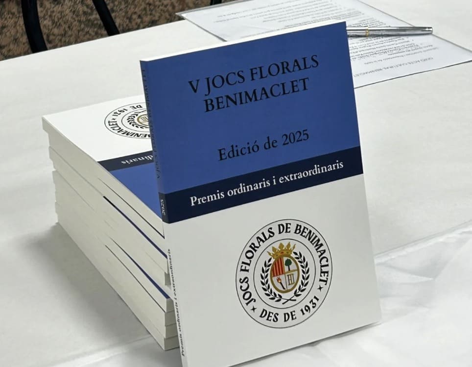 Llibre dels V Jocs Florals de Benimaclet