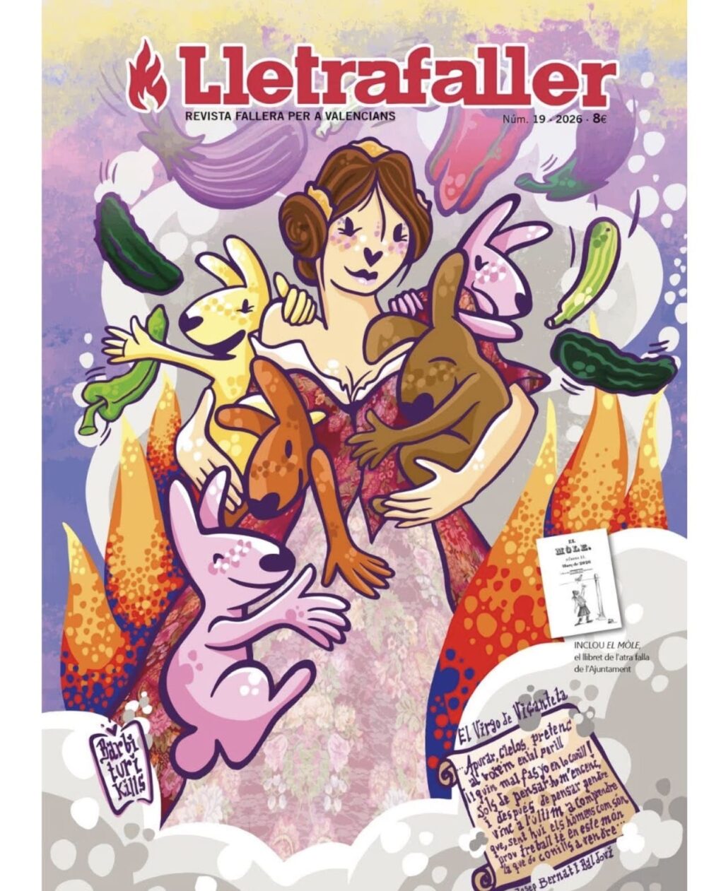 Portada de la revista “Lletrafaller”