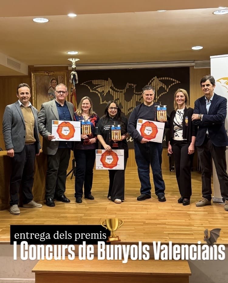 Entrega dels premis del I Concurs de Bunyols Valencians