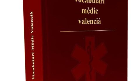 Portada de “Vocabulari mèdic valencià”