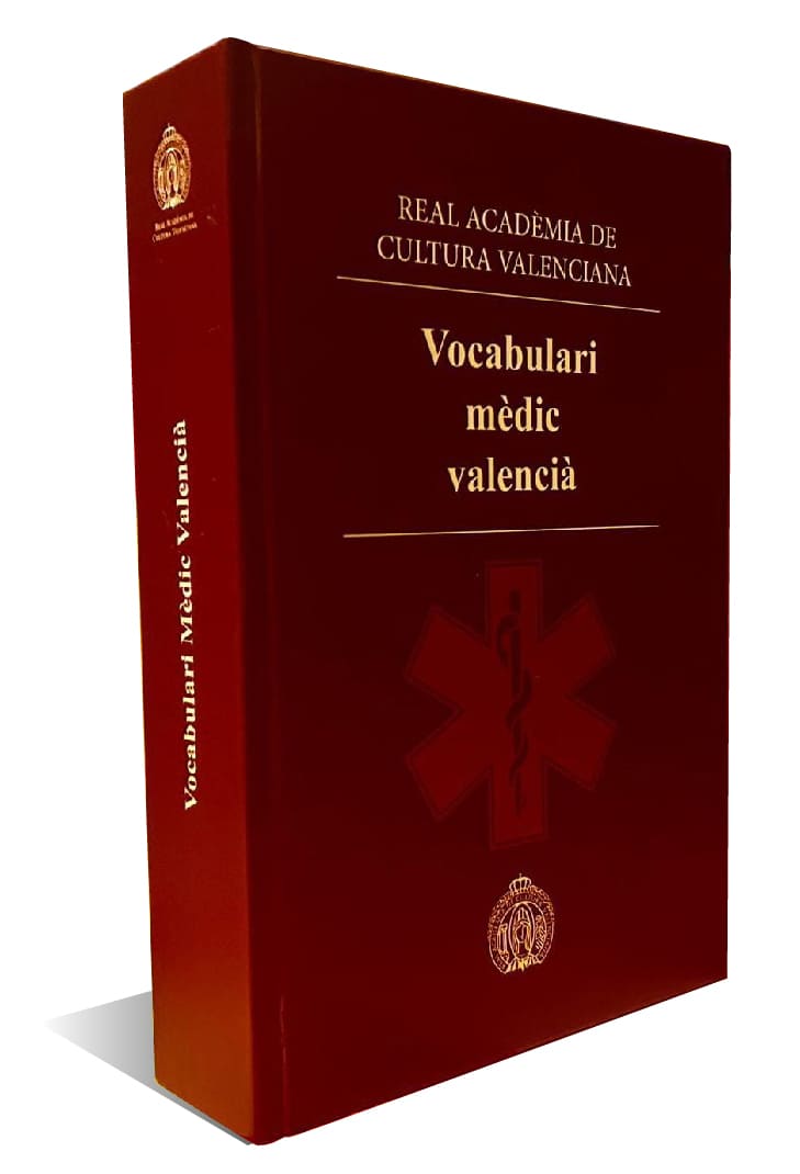 Portada de "Vocabulari mèdic valencià"