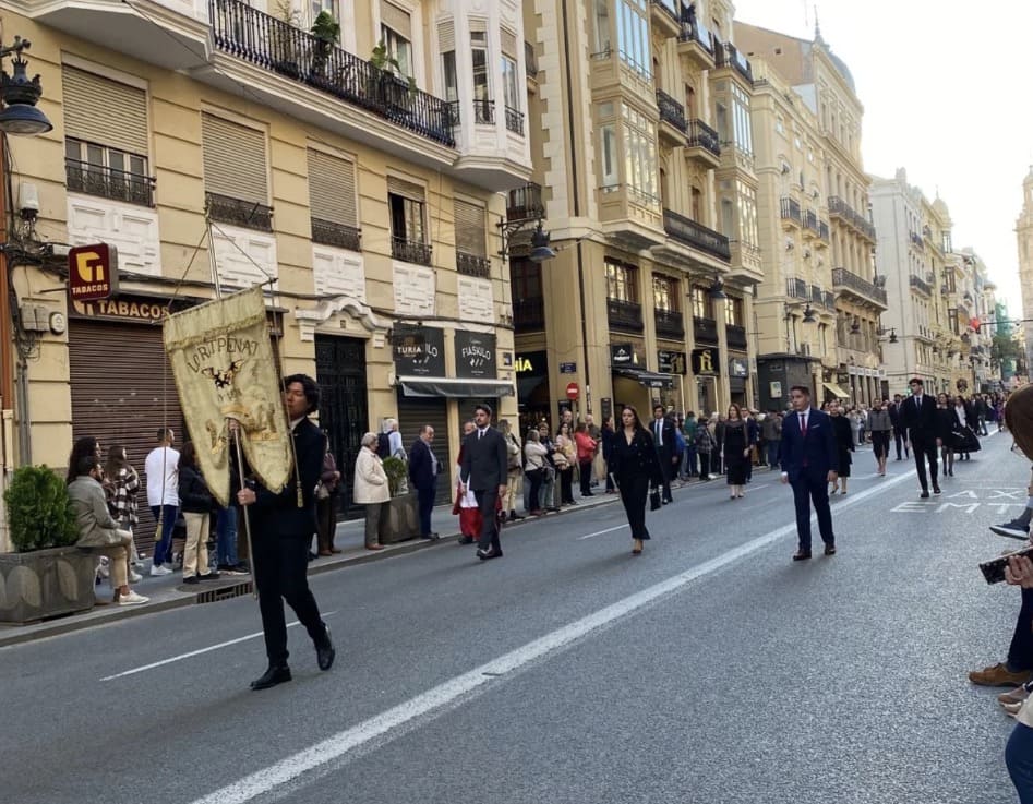 Processó vespertina en honor a Sant Vicent Ferrer