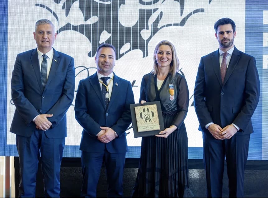 Entrega del premi de la Semana Santa Marinera de Valéncia