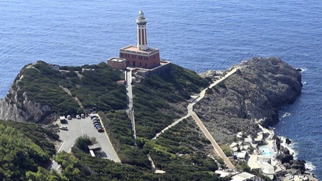 Capri. Far di Punta Carena